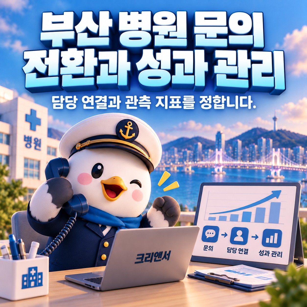 부산 병원 문의 전환과 성과 관리